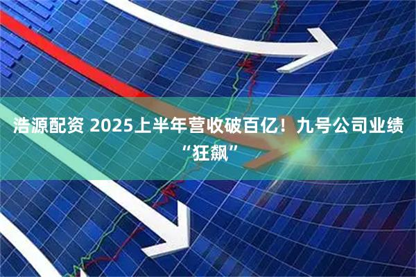 浩源配资 2025上半年营收破百亿！九号公司业绩“狂飙”