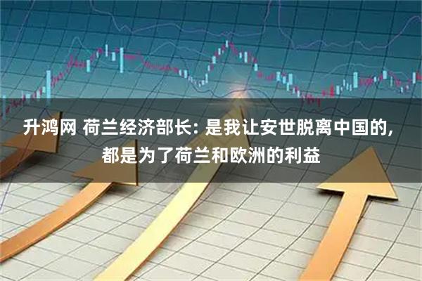 升鸿网 荷兰经济部长: 是我让安世脱离中国的, 都是为了荷兰和欧洲的利益